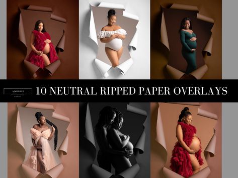 Ripped Backdrop Photoshoot, Ripped Overlay, Ripped Paper Overlay, News Paper Maternity Shoot, Seamless Paper Backdrop Photography, Ripped Paper Png, Paper Overlay, Digital Backdrops Maternity, Ripped Paper