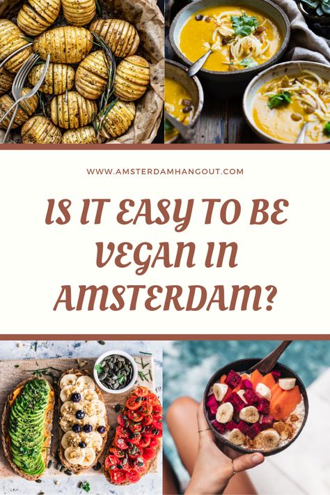 After all those years I have spent in Amsterdam I noticed that traditional Dutch food is quite meaty in general. However, every year more and more people consider themselves to be vegetarians or vegans. Veganism is definitely spreading in Amsterdam but is it easy to eat vegan here?  Vegan lifestyle  Vegan  Vegan burger  Vegan Amsterdam  Amsterdam  Travel Europe  Travel Amsterdam  Food   Amsterdam food Vegan Amsterdam, Amsterdam Vegan, Amsterdam Restaurant, Amsterdam Itinerary, Amsterdam Food, Dutch Food, Travel Amsterdam, Vegan Meatballs, Ovo Vegetarian