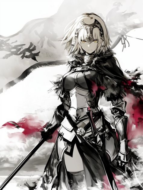 Fate Jeanne Alter Fanart, Jalter Fate Art, Jeanne Alter Fanart, Jeanne D'arc Fate, Jalter Fgo, Jeanne Darc Fate, Fate Jalter, Jeanne Fate, Fate Jeanne Alter