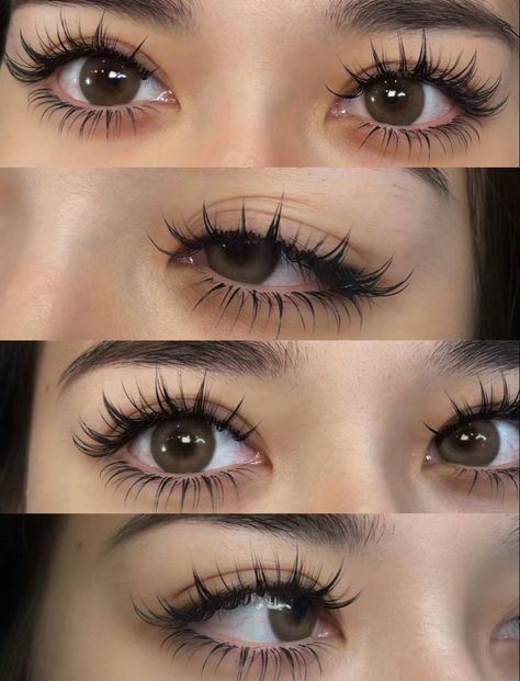 Manhua Lashes, Natural Fake Eyelashes, Manga Lashes, Lashes Fake Eyelashes, Thick Eyelashes, Perfect Eyelashes, Doll Eye Makeup, Thick Lashes, Eye Makeup Pictures