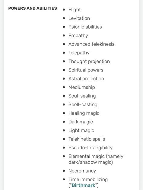 Kinetic Abilities, Raven Powers, Unique Powers For Characters, Avengers Fanfic, Magical Girl Aesthetic, Healing Magic, Writing Inspiration Tips, Elemental Magic, Raven Teen Titans