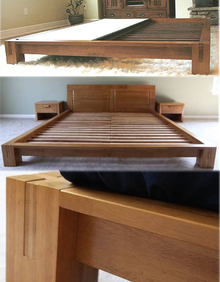 PLATFORM BEDS Low Height Bed Design, Tatami Platform, Low Height Bed, Low Platform Bed Frame, Shoji Screen Room Divider, One Room Flat, Low Platform Bed, Japanese Bed, Tatami Bed