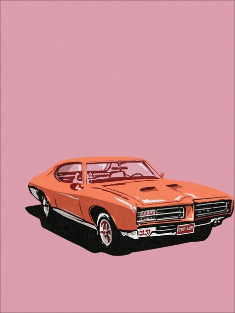 Retro Art Prints, Best Wallpaper Hd, Retro Painting, Southern Design, Car Wallpaper, Pink Painting, Trending Pins, Best Wallpaper, Car Advertising