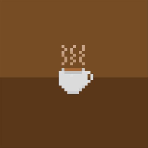 Pixel Art Coffee Animation on Behance Coffee Animation, Pixel Art Animation, Pixel Gif, Pixel Animation, Funny Post, Art Animation, Art Coffee, Funny Posts, Motion Graphics