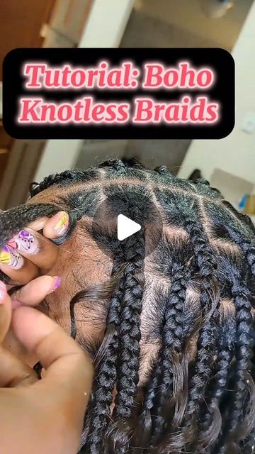 How To Add Human Hair To Braids, How To Add Curly Hair In Braids, How To Add Curly Hair To Knotless Braids, How To Add Curls To Knotless Braids, How To Add Hair To Braids Tutorials, Hair For Knotless Braids, Braiding Techniques, Braid Tutorials, Deep Wave Hairstyles