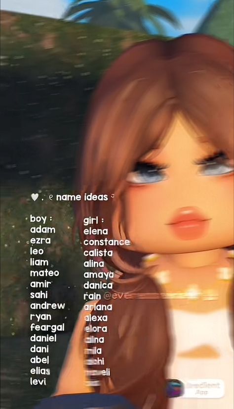 Names For Berry Ave, Berry Avenue Rp Codes, Rp Girl Names, Berry Avenue Names, Berry Avenue Name Ideas, Cute Roblox Names, Rp Names Ideas, Roblox Names, Rp Names