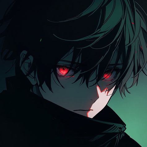 Mafia Pfp Male, Anime Profile Picture Boy, Boys Anime Pfp, Anime Boy Black Hair Red Eyes, Anime Pp Dark, Anime Profile Boy, Cool Anime Boy Pfp, Dark Pfp Boy, Anime Pfp For Boys