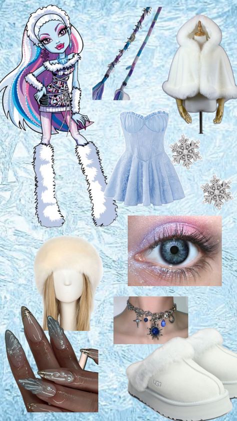 Monster High Halloween Costumes, Monster High Makeup, Monster High Abbey, Monster High Halloween, Monster High Costume, Abbey Bominable, Monster High Pictures, Halloween Inspo, Halloween Costumes Women