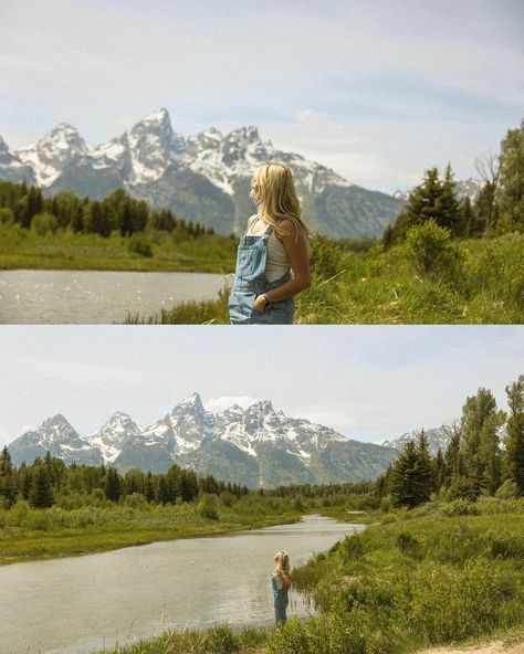 everything is better in the mountains Mountain Senior Pictures, Mountains Photoshoot, Everything Is Awesome, Girls Dream, Go Camping, In The Mountains, Senior Photos, My Happy Place, Senior Portraits