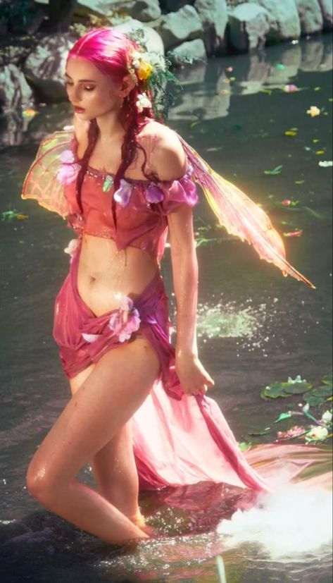 Devin Core, Water Fairy Outfit, Pixie Cosplay, Fairy Photoshoot, Fairy Cosplay, Water Fairy, Fairy Outfit, Fair Outfits, Summer Fairy