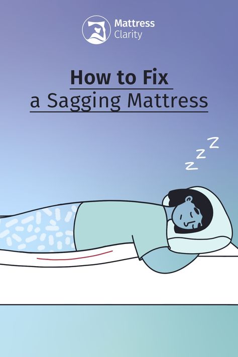 A sagging mattress can be frustrating. Replace your old mattress with a new one that won’t sag due to its high quality and durability. How To Fix A Sagging Mattress, Refresh Mattress, Best Affordable Mattress, Sagging Mattress, Diy Mattress, Saatva Mattress, Side Sleeping, 4” Mattress Top, Stomach Sleeper