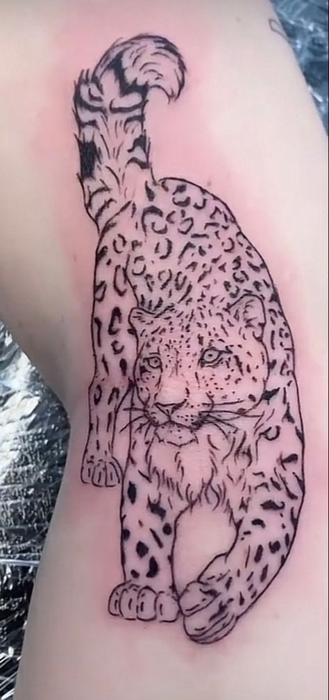 Snowlepord Tattoo, Snow Leopard Tattoo Design, Snow Leopard Tattoo, Leopard Tattoo, Tattoos Inspo, Leopard Tattoos, Great Tattoos, Dope Tattoos, Snow Leopard