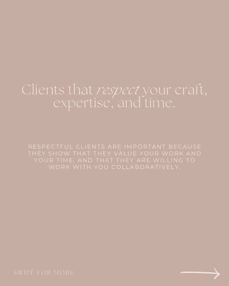 Part of being a small business owner is knowing and understanding who your target market is and who your ideal “dream” client is. It’s super important to understand that not everyone is going to be a good fit for you or your business, and that you will have amazing client relationships and some that are not so great. It’s always best to turn down or fire clients that just aren’t a good fit for you and bring you nothing but a headache. All money definitely ain’t good money. It is allll a p... Taking New Clients Quotes, Quotes For Business Owners, No Hard Feelings, Run A Business, Small Business Quotes, Nail Quotes, Target Market, Short Words, Dream Client