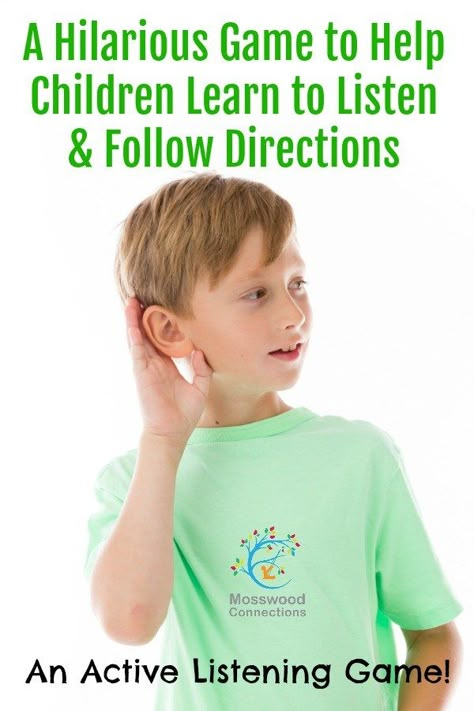 Auditory Processing Activities, Listening Activities For Kids, Listening And Following Directions, Following Directions Activities, Listening Games, Learn To Listen, Skills Activities, Following Directions, Active Listening