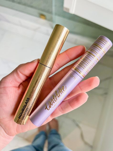 Tartelette Tubing Mascara, Best Mascara To Hold Curl, Tubing Mascara Drugstore, Best Tubing Mascara, Super Long Lashes, Best Waterproof Mascara, Mascara Products, Mascara Review, Curling Mascara