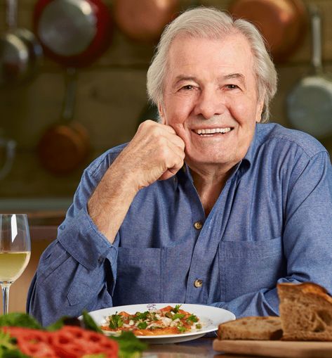 Jaques Pepin, Jacques Pepin Recipes, Easy Mushroom Soup, Jacques Pepin, Smoked Oysters, Famous Chef, Kitchen Basics, Jacque Pepin, Mushroom Soup Recipes