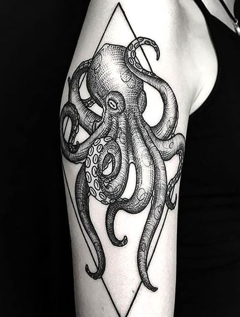 60 Best Half Sleeve Tattoo for Men in 2022 - The Trend Spotter Octopus Tattoo Sleeve, Kraken Tattoo, Squid Tattoo, Octopus Tattoo Design, Octopus Tattoos, Tattoos Mandala, Tattoos Geometric, Octopus Tattoo, Initial Tattoo