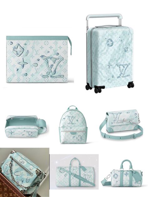 Tas Lv, Bag Wishlist, Bridal Jewelry Sets Brides, Louis Vuitton Blue, Louis Vuitton Luggage, Luxury Wedding Decor, Handbag Essentials, Girly Bags, Fancy Bags