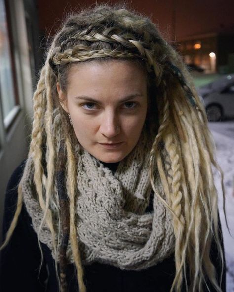 Alternative Locs, Half Dreads, Female Dreadlocks, Bohemian Twists, Female Dreadlocks Styles, Dreads Styles For Women, Dreadlocks Girl, Blonde Dreadlocks, Hair Dreads