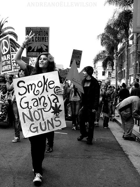 1960s March Walking, Black And White, Signs, White, Black