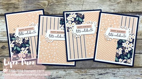 Scrappy Cards, Hunkydory Crafts, Easy Design, Designer Series Paper, Stamping Up Cards, Card Making Techniques, Card Tutorials, Card Sketches, Card Layout