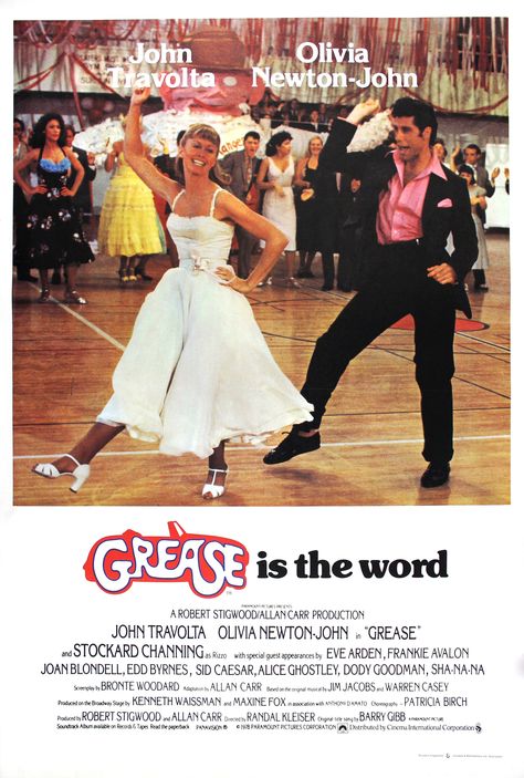 "Grease" movie poster, 1978. Grease 1978, Stockard Channing, Grease Movie, Grease Is The Word, Danny Zuko, Film Vintage, Romance Film, Teen Movies, Classic Movie Posters