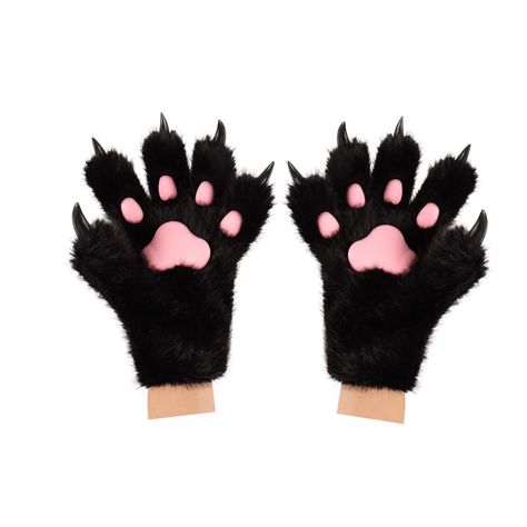 PRICES MAY VARY. Package Included:A Pair of Wolf Paw Gloves. High Quality Material:Faux fur material.Soft and comfortable to wear, these bear gloves are great gifts for wolf lovers or Christmas gifts for women and man,you can send it to your friend or family in Christmas, birthday. Features:Suitable for most people,ages greater than 3 years and older,wolf paw gloves can be adjusted according to the size of your wrist.This cat paw fingerless gloves will keep you warm and cute, provide your finger Cat Paw Fingerless Gloves, Kevin Costume, Paw Fingerless Gloves, Fursuit Tutorial, Paw Gloves, Wolf Paw, Fur Gloves, Hand Gloves, Fingerless Mittens