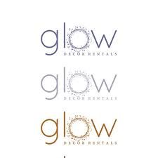 seeking a smart and creative design for glow" | Logo design contest | 99designs Glow Logo Design, Glow Logo, Event Rental Business, Logo Site, Interactive Web Design, Initials Logo Design, Wedding Logo Design, African Art Paintings, Spa Set