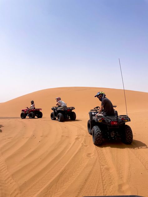 desert, sand dunes, ATV, outdoor adventure, Morocco Hurghada Egypt, Clermont Florida, Dubai Desert Safari, Desert Aesthetic, Dubai Aesthetic, Atv Riding, Dubai Desert, Quad Bike, Desert Oasis