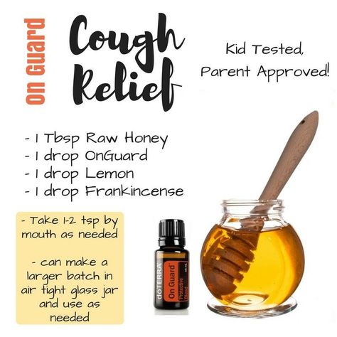 Natural cough relief for kids! OnGuard pure essential oil blend is a must! Cough Relief For Kids, Doterra Baby, Oil For Cough, Essential Oils For Cough, Doterra Oils Recipes, Esential Oils, Essential Oils For Babies, Cough Relief, Doterra Oil