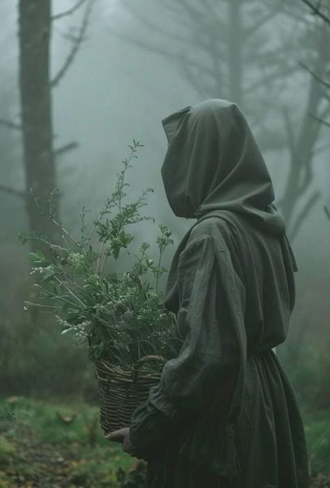 Witch Forest Aesthetic, Dark Forest Witch Aesthetic, Forest Magic Aesthetic, Dark Green Witch Aesthetic, Plant Magic Aesthetic, Forest Witch Aesthetic, Witchy Forest, Green Witch Aesthetic, Faerie Aesthetic