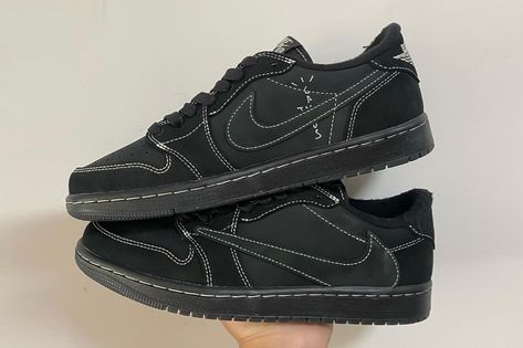 Travis Scott x Air Jordan 1 Low OG SP "Black Phantom" Lace Swap | HYPEBEAST Jordan Shoes Travis Scott, Travis Scott Air Jordan 1 Low Black Phantom, Black Travis Scott Shoes, Black Shoes Jordans, Nike Black Phantom, Black Phantom Travis Scott, Jordans Travis Scott, Jordan 1 Low Phantom, Jordan 1 Phantom