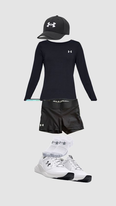 #fyp #underarmor all under armor fit Workout Outfit, Under Armor, Under Armour