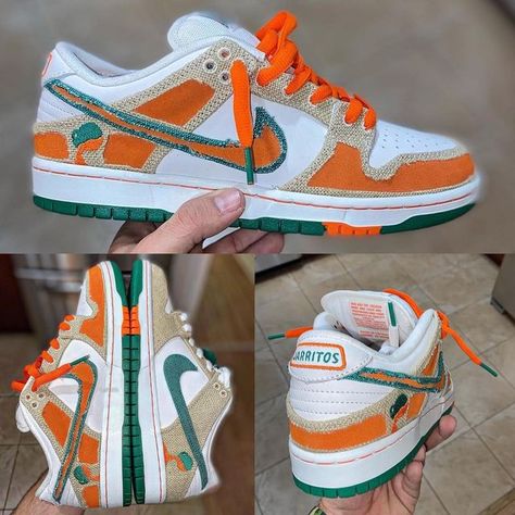 JustFreshKicks on Instagram: "In Hand Look at the tear away upper on the Jarritos x Nike SB Dunk Low releasing this Spring!" Jarritos X Nike Sb Dunk Outfit, Jarritos X Nike Sb Dunk, Nike Sb Dunk Outfit, Sb Dunks, Nike Sb Dunk Low, Nike Sb Dunks Low, Nike Sb Dunk, Sb Dunk Low, Nike Sb Dunks