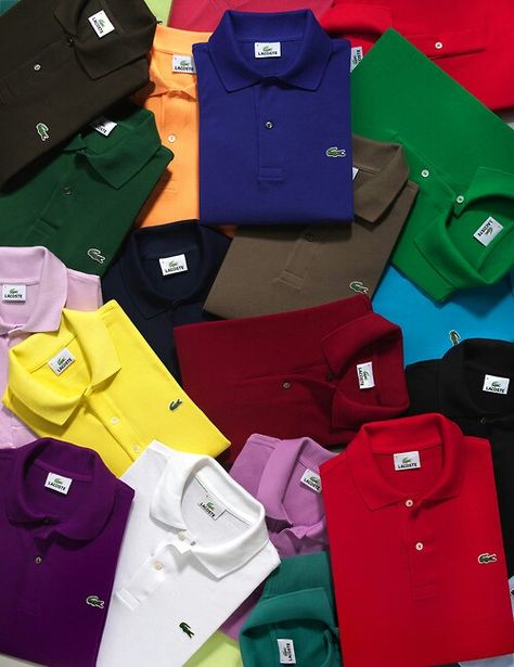 Lacoste Clothing, डिजाइनर कपड़े, Polo Shirt Outfits, Polo Lacoste, Mens Polo T Shirts, Lacoste Shirt, Lacoste Polo Shirts, Lacoste Polo, Mens Casual Dress Outfits