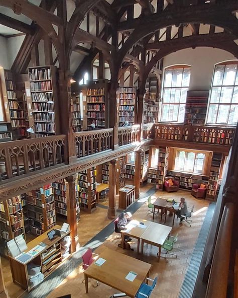 Gladstone's Library | This is a reminder the Reading Rooms are likely to be busy this month. It's the lead up to exams and deadlines, so desks are in hot demand… | Instagram Gladstone Library, Public Library Design, You Pic, Library Building, Reading Rooms, The Last Bookstore, Library Desk, Fall House, Library Design