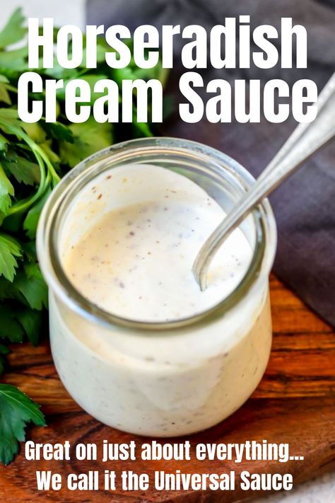 Horseradish Sauce For Sandwiches, Horserashish Cream Sauce, Creamed Horseradish Recipe, Horseradish Sour Cream Sauce, Horseradish Mustard Sauce, Horseradish Dipping Sauce Recipe, Horse Radish Cream Sauce, Whipped Cream Horseradish Sauce, How To Make Creamy Horseradish Sauce