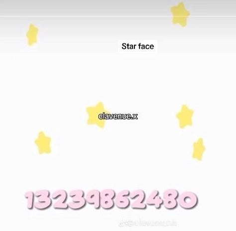 Star Face Roblox Code, Roblox Codes Star Face, Roblox Star Patches Code, Bloxburg Star Face Code, Berry Avenue Star Face Patches Codes, Star Face Berry Ave Code, Berry Avenue Star Face Codes Pink, Roblox Codes, Star Stickers