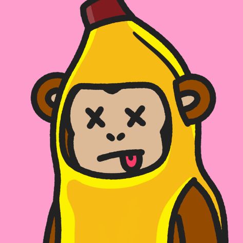 Banana Monkey Pfp, Pfp Youtube, Monkey Pfp, Banana Monkey, Profile Pictures, Profile Picture, Character Art, Graffiti, Graphic Design