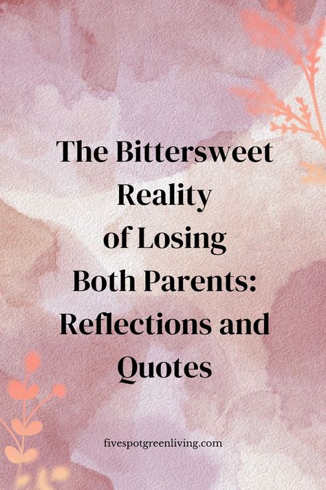 When we lose both parents, it can feel like a bittersweet reality. These poignant quotes help us navigate the complex emotions that come with such a loss. Loss Of Both Parents, Losing Both Parents, Losing Someone Quotes, Losing A Parent, Parents Quotes, Lost Quotes, Detox Tips, Health Living, Losing Someone