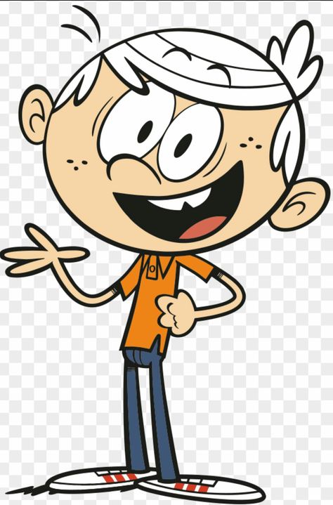 Lincoln Loud from 'The Loud House' Nickalodian Characters, Lincoln Loud Wallpaper, Loud House Oc, The Loud Family House Wallpaper, Loud House Drawing Style, How To Draw Loud House Characters, Cartoon Wallpaper Loud House, Messi Drawing, Nickelodeon Movies