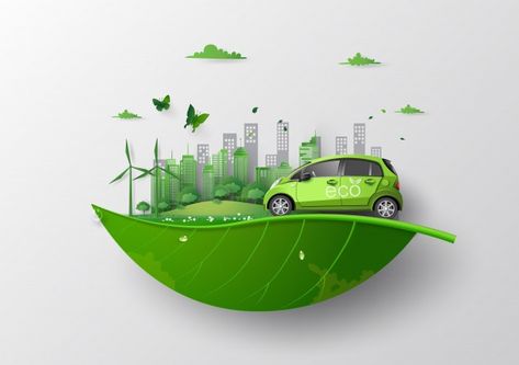 Car Charging Stations, Eco Car, Eco Friendly Cars, Eco City, Bike Poster, 광고 디자인, Environment Day, World Environment Day, Art Journal Techniques