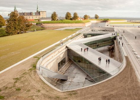 Scandinavian Exteriors, Big Architects, Danish Architecture, National Maritime Museum, Louisiana Museum, Scandinavian Architecture, Bjarke Ingels, Museum Architecture, Patio Interior