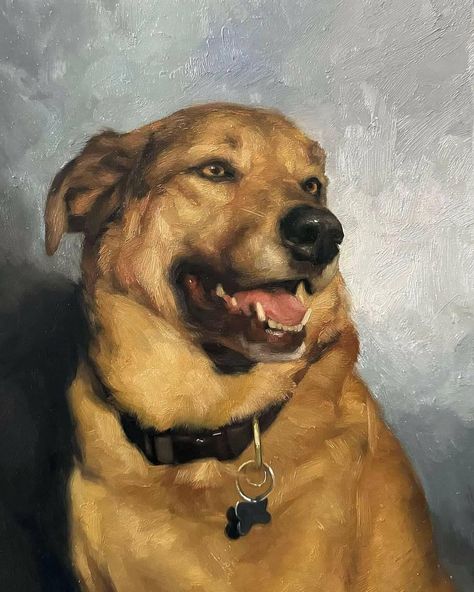 Jennifer Gennari, Rick Stevens, Dogs Ideas, Bizarre Animals, 2d Painting, Dog Breed Art, Pet Portraiture, Pet Portrait Paintings, Dog Portraits Painting