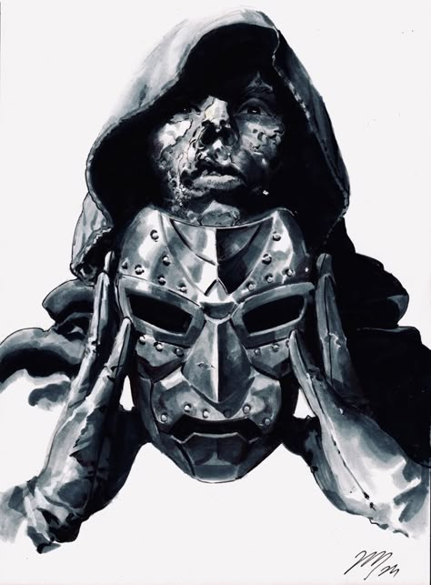 Dr Doom Fan Art, Doctor Doom Art, Doctor Doom Marvel, Galactus Marvel, Book Villains, Fantastic Four Comics, Victor Von Doom, Comic Book Villains, Fan Casting