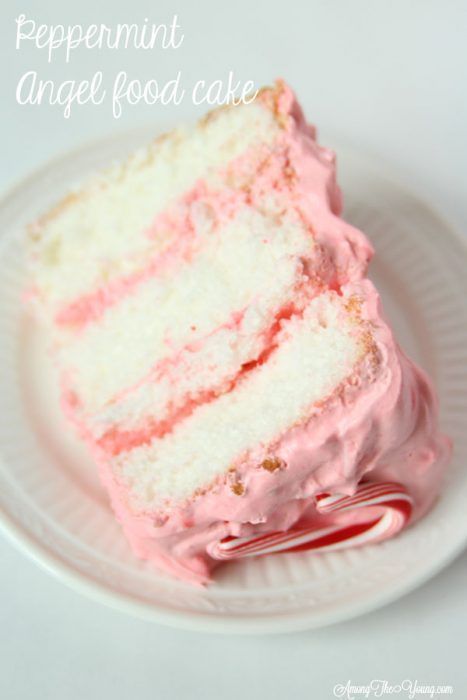 1 hour · Vegetarian · This Peppermint angel food cake is the most simple candy cane dessert you could make this season. You can use a homemade cake, a store bought cake, or a mix - this Peppermint angel food cake is super… #dessertrecipes #angelfood #angelfoodcake #peppermint #peppermintangelfoodcake #peppermintcake #amongtheyoung #christmas #christmasrecipes Valentine's Snacks, Candy Cane Dessert, Angel Food Cake Desserts, Peppermint Recipes, Peppermint Cake, Peppermint Cheesecake, Blooming Onion, Protein Food, Store Bought Cake