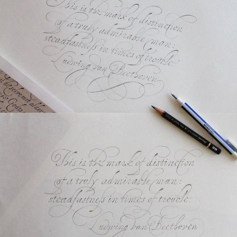 Barbedorparis on Instagram: “#Repost @calligraphy_days with @make_repost ・・・ ・ From July 14th to July 19th,  I joined the Italian hand workshop by Jan van den Velde…” Italian Roundhand, Hermann Zapf, Calligraphy Tutorial, July 14th, Instagram Repost, Calligraphy, Typography, Van, On Instagram