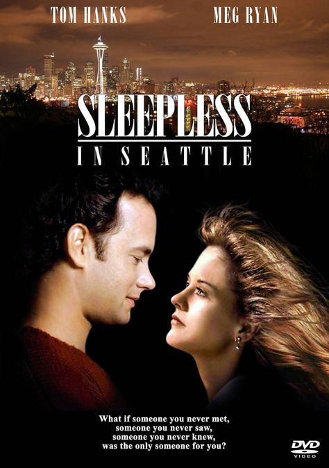 Sleepless in Seattle (1993) Seattle Poster, Nora Ephron, Sleepless In Seattle, Movies Worth Watching, Meg Ryan, Fav Movies, Movie Buff, Romantic Movies, Tom Hanks