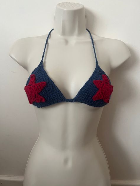 Link in bio #handmade #crochet #y2k #crochetbikini #holiday #holidayfit #fits #clothes #trend #clothesidea #girlsclothing Crochet Y2k Clothes, Crochet 2000s, Y2k Crochet, 2000s Clothing, Crochet Star, Crochet Design Pattern, Crochet Stars, Crochet Things, Portfolio Inspiration