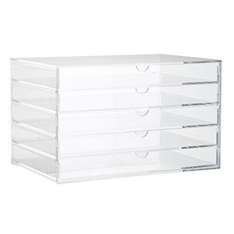 Acrylic Makeup Organizers, Palm Ring, Cosmetics Organizer, Clear Acrylic Makeup Organizer, Rangement Makeup, Makeup Organizers, Organizer Jewelry, Acrylic Storage, Cosmetic Display